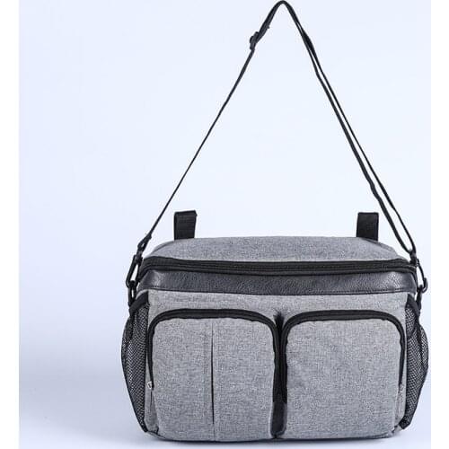 Diape Bag Large Capacity Roomy Stroller Organizer Travel Newborns Baby Bags Nappy Backpack Mummy Baby Care Storage Stroller Bag