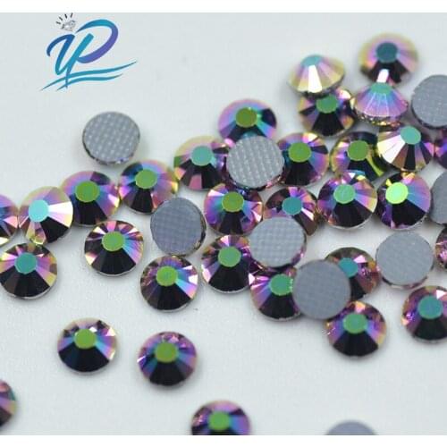 Upriver A++ New Color Pink Wind Strass Hotfix Rhinestones ss10-ss30 Glass Iron on Rhinestone Use For Garment Accessories