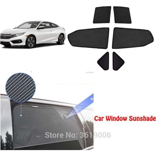 6pcs High-end custom For Honda Accord 2018-19 magnetic car curtain sun shade car window shade car styling