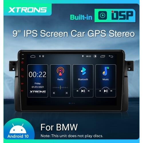 XTRONS 9'' Android 10.0 MTK Quta-core Cortex-A7 Car Stereo GPS for BMW E46 Sedan For Rover 75 For MG ZT NO DVD 2GB RAM 32GB ROM
