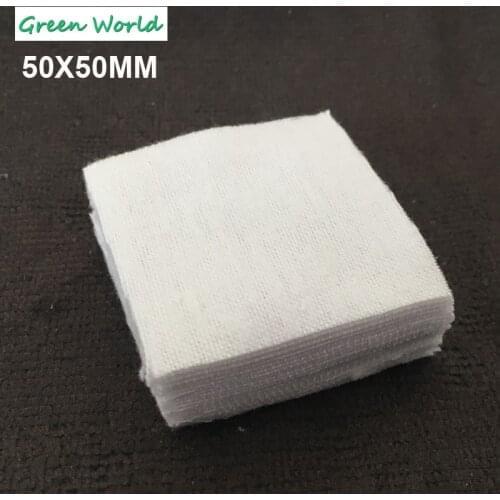 Green World 50pcs/lot Gun Clean Patches,Cotton Patches,Cotton Flannel Cleaning Patches