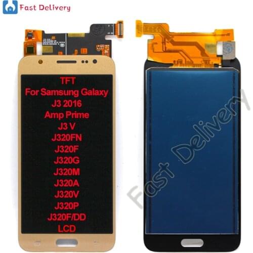TFT For Samsung Galaxy J3 2016 J320FN J320F J320G J320M J320A J320V J320P J320F/DD LCD Display Touch Screen Digitizer Assembly