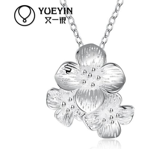 2016 New arrival silver plated Necklace wedding Necklace for bridal Vintage gift Colar Feminina Original designs