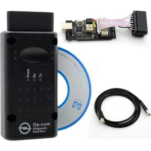 2018 Scanner Diagnostic-Tool for O-pe-l op com V1.65 V1.78 V1.99 with PIC18F458 chip CAN BUS Interface OBD2 Tool
