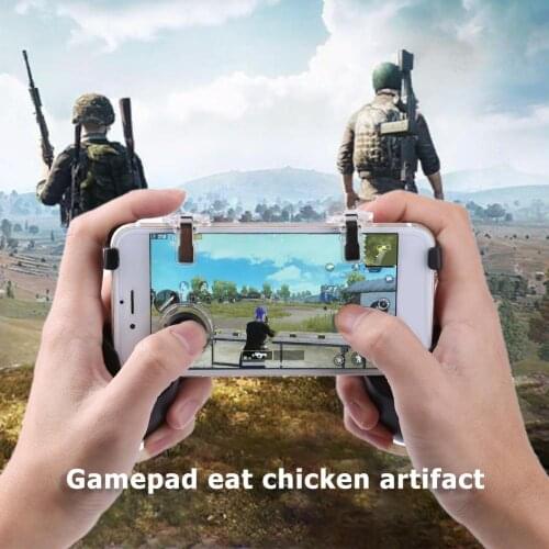 5 in 1 PUBG Mobile Gaming Gamepad Free Fire Trigger Button L1 R1 Shooter Joystick Controller Handle For IOS Android Phone