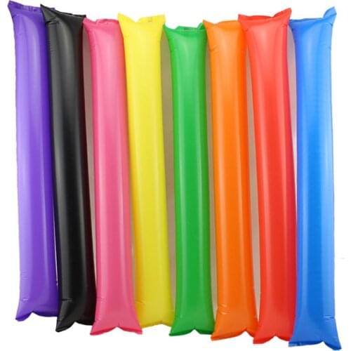 60Pcs Inflatable Bam Bam Thunder Sticks Cheer Bar Sticks Concert Party Favors Mix for Party Gifts