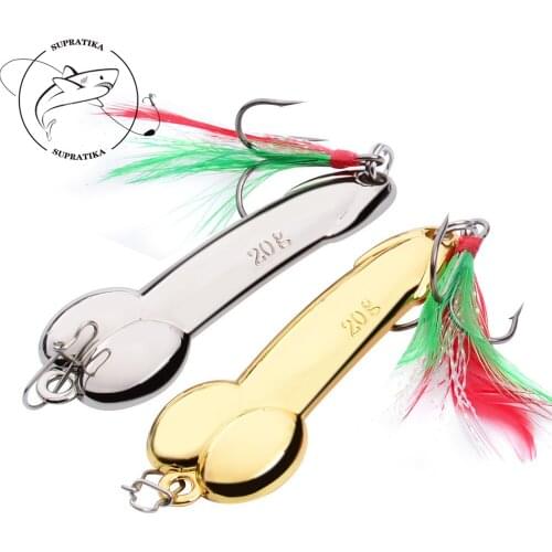 1PC DD Metal Spoon Fishing Lure Feather Hook Sharp Bass Wire Bait 5g/10g/15g/20g/28g/35g/43g Isca Artificial Metal Spinner Bait