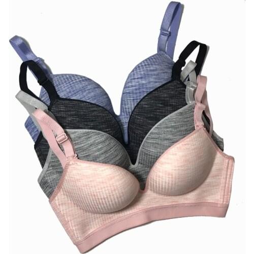 BRZFMRVL top super push Up Bra Unlined Seamless Bra for Women Top Wirefree Padded PushUp Bra one piece lovely brassiere