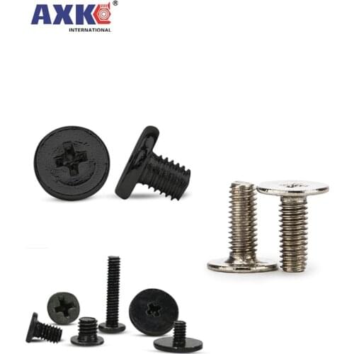 25/50pcs M1.2 M1.4 M1.6 M2 M2.5 M3 Mini Micro Phillips Wafer Flat Head Screw Bolt for Laptop Notebook Computer Phone Glasses