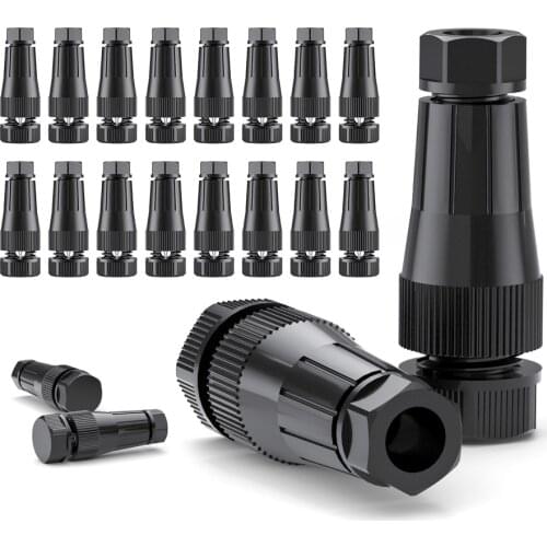 Low Voltage Wire Connector Landscape Lighting Connector for 12-14 Gauge Cable Waterproof Lights Connector for Garden Yard Light