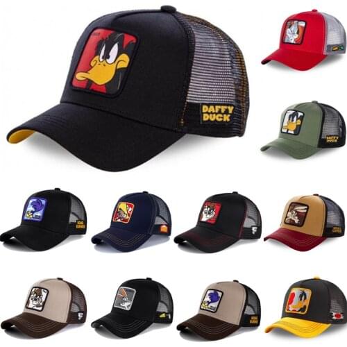 New Brand Anime Captain Tsubasa Snapback Cotton Baseball Cap Men Women Hip Hop Dad Mesh Hat Trucker Hat Dropshipping