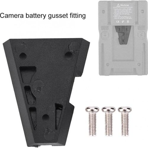 Plastic V-Mount Mount Adaptor V Lock Connector Male Socket for Video Camera Battery Plate V Lock Adapter