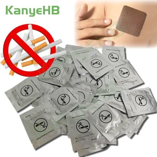 40pcs/8bags Natural Ingredient Anti Smoke Patch Quit Smoking Herbal Medical Plaster Cessation Smoking Health Care Stickers A441