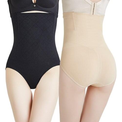 SH-0004 Women High Waist Shaping Panties Breathable Body Shaper Slimming Tummy Underwear panty shapers