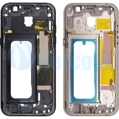 Middle Frame Bezel Housing Cover For Samsung Galaxy A5 2017 A520 A520F Mid Plate Chassis Cover Replacement For Samsung A520