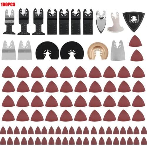 100Pcs Diamond Plunge Saws Blades High Accurate Universal Oscillating Multitool CuttingTool