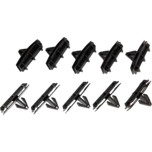 25Pcs Fender Panel Flare Rocker Moulding Clips 68039280-AA For Jeep Wrangler JK 2007-2015 Fastener Clip Car Rivets Automobile
