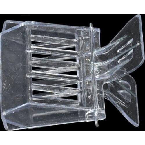 5 Pcs Bee Queen Catcher Colorless Clear Plastic Clip Cage Beekeeping Equipment Tool Beekeeper Equip Isolation Room