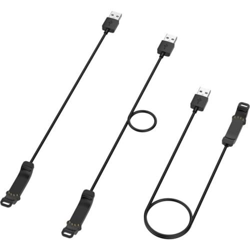 50pcs 4-pin 1m USB Charger Cable for POLAR Unite Smartwatch Charging Cord Line USB Power Charger Cables Emergency Protection