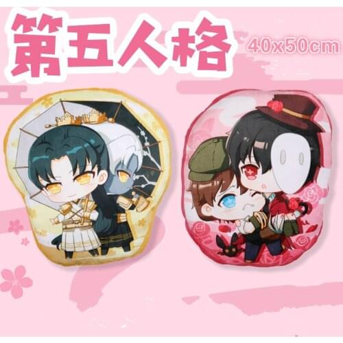 Anime Game Identity V Mercenary Aesop Carl Fiona Gilman Cosplay Plush Doll Stuffed Toy Pillow Bed Cushion Christmas Girls Gift