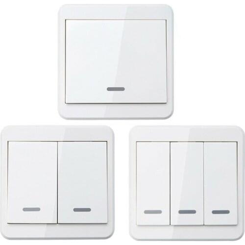 Wireless Remote Control Switch Receiver Wall Panel Remote Transmitter Bedroom Ceiling Lights Wall Lamps Switches