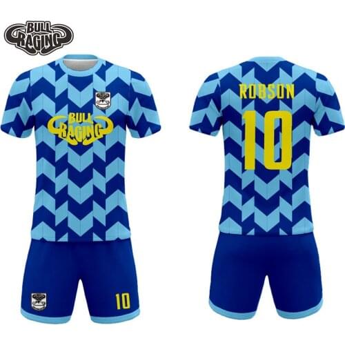 Kids personalized football jersey sublimaated custom soccer jersey