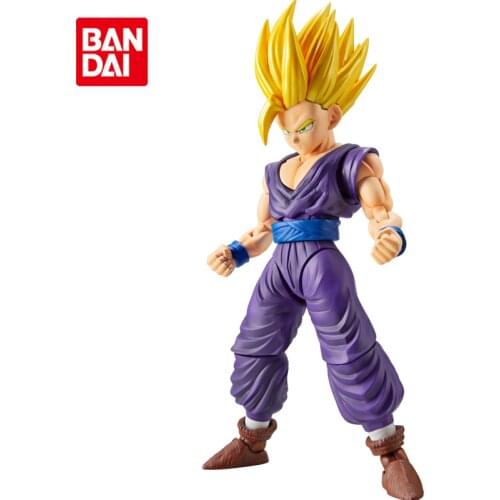 Bandai Genuine Dragon Ball Super Saiyan 2 Son Gohan Anime Action Figure-Rise Standard Assembled Model Toys Gifts for Children