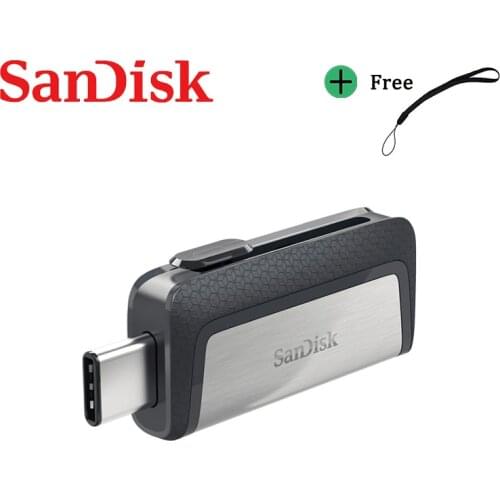 SanDisk SDDC2 USB 3.1 Flash Drive Type-C 128GB 64GB 32GB OTG USB 3.0 pendrive U Disk Pen Drive Memory Stick For PC/Android