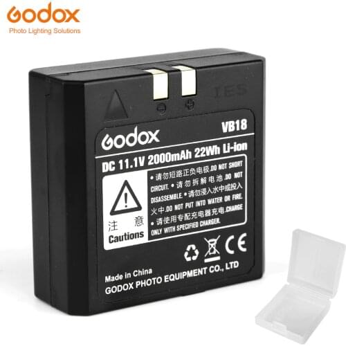 Godox V850 V860 Speedlite Li-ion Battery VB18 DC 11.1V 2000mAh 22Wh Lithium-ion