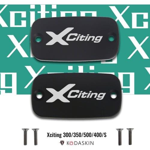 KODASKIN CNC Aluminum Brake Fluid Reservoir Tank Cap Front Brake Cap for KYMCO Xciting 300/350/500/400/S