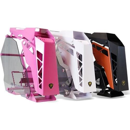 Computer Host Desktop Tower Side through Conqueror Game Custom Water-Cooled Chassis Aluminum alloy tempered glass