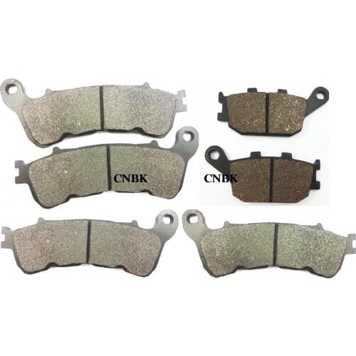 FL+FR+R Brake Pad Set fit for HONDA 700 XL Transalp ABS XL700 2009 2010 2008 - 2011