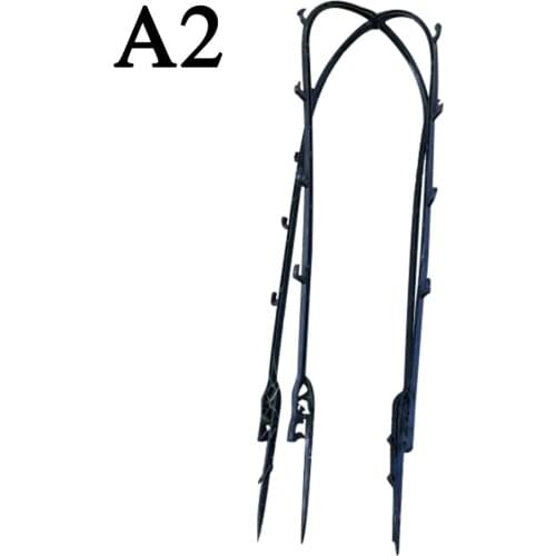 Plant Support Climbing Vines Gardening Arches Durable 28/37cm 10pcs Plastic Flower Brackets