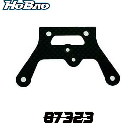 Original OFNA/HOBAO RACING 87323 Graphite Front Upper Plate For 1/8 HYPER 7 TQ / PBS BUGGY
