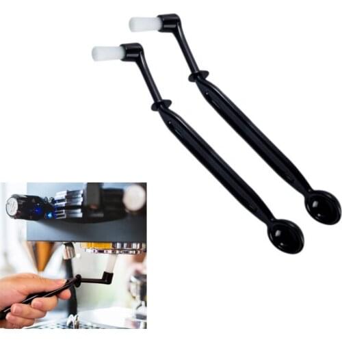 Plastic Espresso Machine Coffee Cleaning Brush Home Dust Brush Handle Keyboards Brush Cleaner Tools Kitchen Supplies Accessories