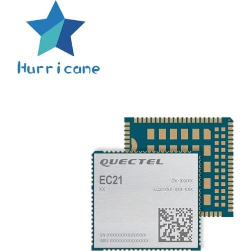 Quectel EC21-E LCC EC21EFA-512-STD LTE Cat-1 module 10Mbps downlink and 5Mbps uplink