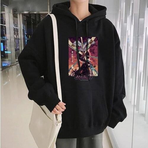 Funny Anime Manga Berserk Alternative Poster Men Hoodies Sweatshirt Women Fashion Harajuku Streetwear Unisex Winter Hoodies