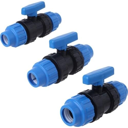 1PC 50/60/70mm PVC Pipe Union Ball Shaped Garden Irrigation Water Pipe Connector Water Tube for Garden Agricultural