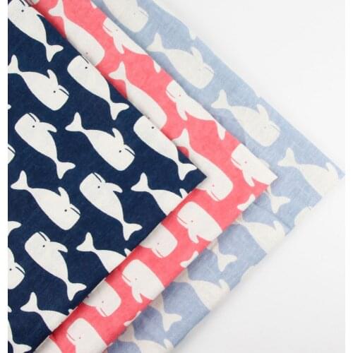 150cm x 50cm Cartoon Print JapanDIY patchwork fabric cloth table cloth curtain cotton napkin linen cloth for crafts home textile