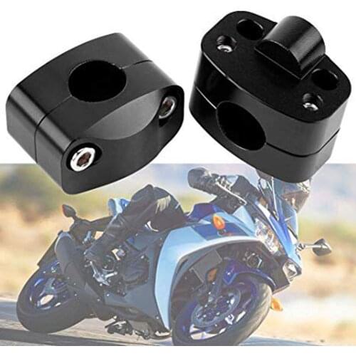 Universal Motorcycle Road Bar Clamps Original Handlebar 7/8'' 22MM Aluminum Alloy Handlebar Handle Bar Risers Slide For Racing