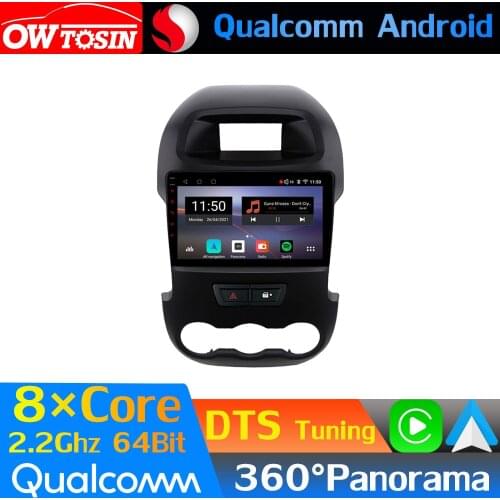 Qualcomm 8Core Android Car Media For Ford Ranger XLT F250 2011-2016 GPS 360 Camera Radio DTS HIFI WiFi CarPlay Auto Optical HDMI