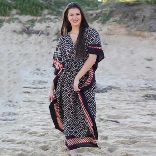Bathing suit Cover up Sarong Cape Beachwear Swimsuit Cover-ups Long Summer Women Beach Dress Plus size Tunic Pareo