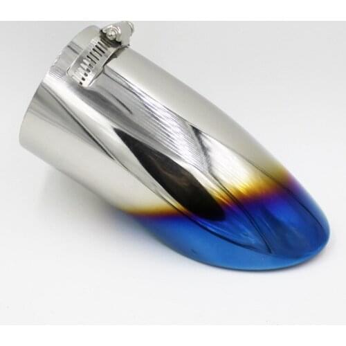 Tail throat Qijun exhaust pipe new stainless steel muffler