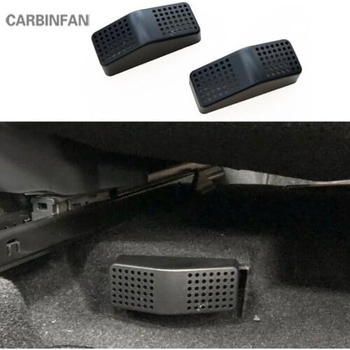 ABS car seat air conditioner air outlet protective cover sticker car stylings 2pcs For Toyota Corolla 2019 2020 C1459
