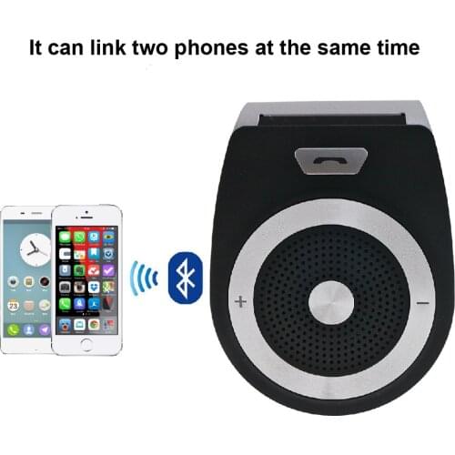 10pcs Car Bluetooth Handsfree Kit Audio Receiver for Phone Calls Auto Bluetooth Speaker High Quality AUX USB Bloototh