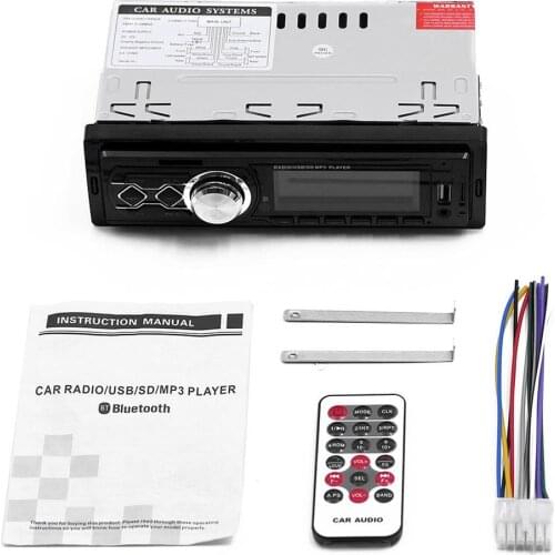 1788 Car Audio 1010RDS MP3 Player Car Audio Stereo RDS/FM/AUX/ISO Input Subwoof Sound Playback Auto Car Radio