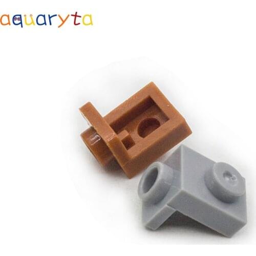 Aquaryta 50pcs Bracket 1x1-1x1 Building Block Brick MOC Part Compatible with 36841 DIY Educational Accessories Part Toy for Teen