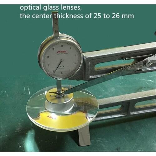 8X Desktop Magnifier Replace Lens 127mm Big Diameter Magnifying Glass Lens Double Convex White Optical Glass Lens