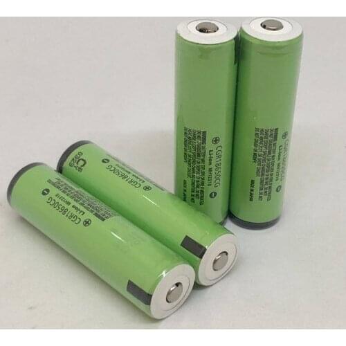 6pcs/lot Original Protected Battery For Panasonic CGR18650CG 18650 3.7V 2250mAh Rechargeable Lithium Batteries Cell with PCB