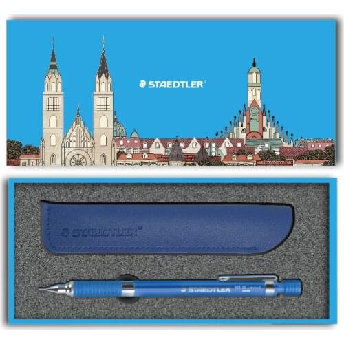 Staedtler Sky Blue Limited Edition 925 35-05 0.5mm Metal Automatic Pencil Writing and Painting Supplies Mechanical Pencils